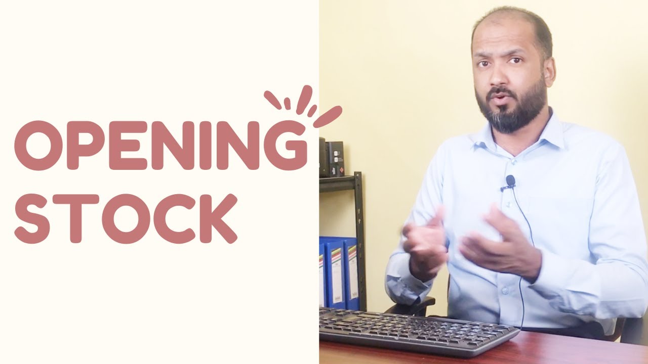 OPENING STOCK ENTRY