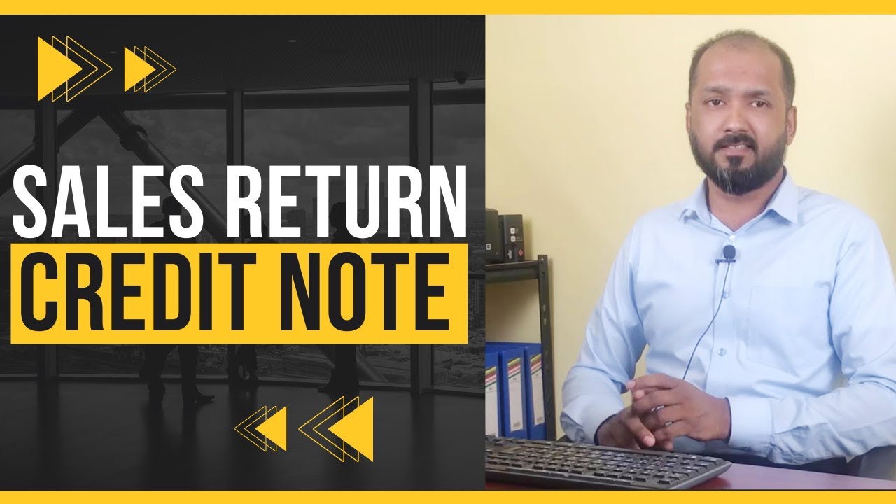 SALES RETURN / CREDIT NOTE