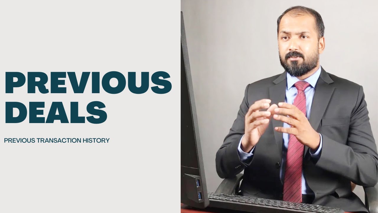 PREVIOUS DEALS | View Customer-wise Item Sales History