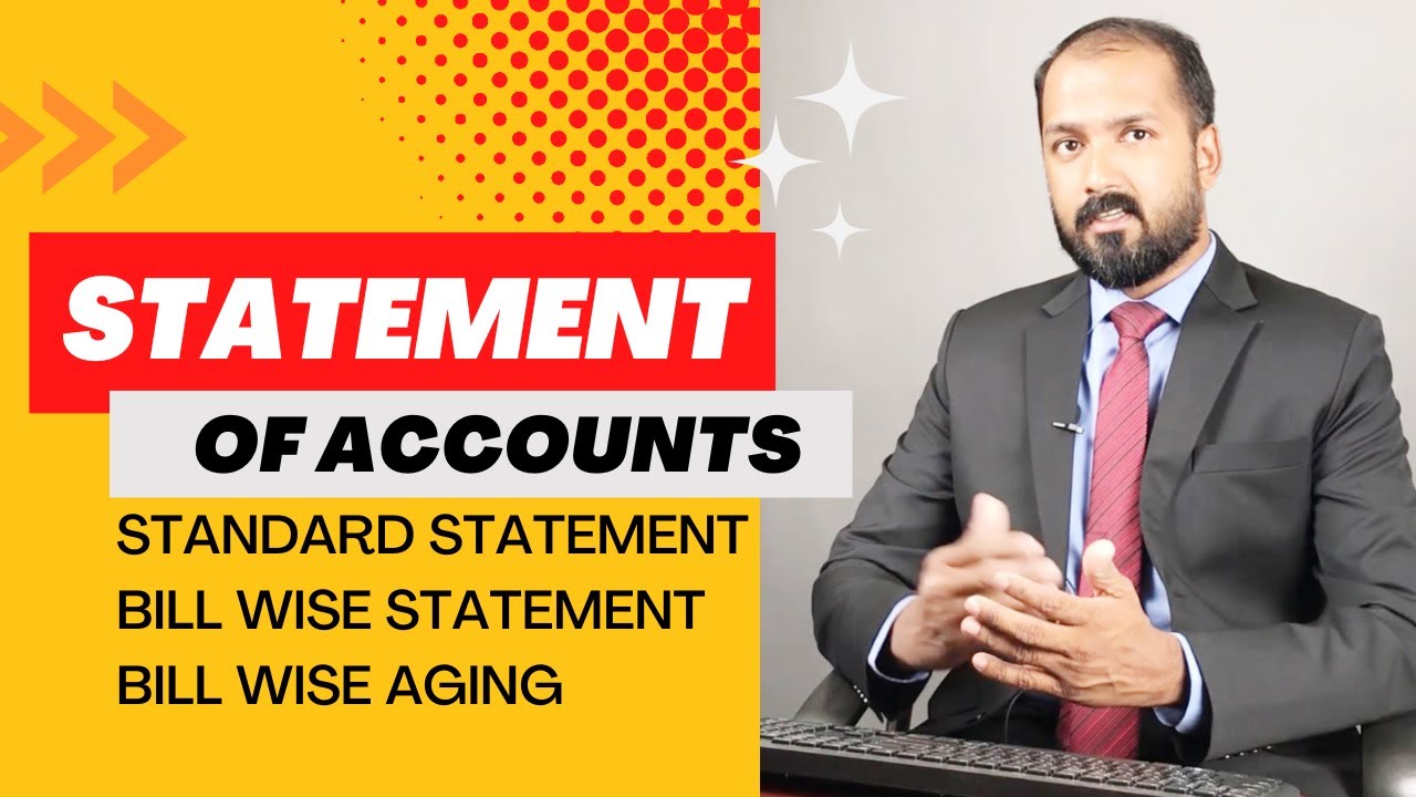 STATEMENT OF ACCOUNTS